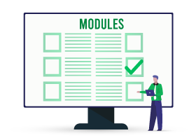 setup modules in bar management system